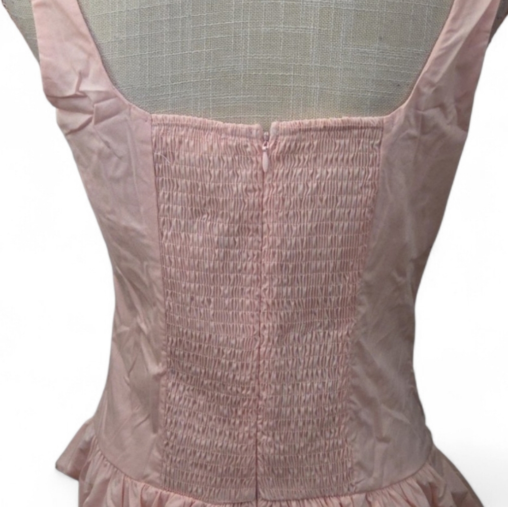 Lush Tie Strap Bubble Dress - Picture 6 of 7